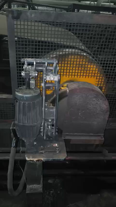 Drum Motor with External Brake System - Application