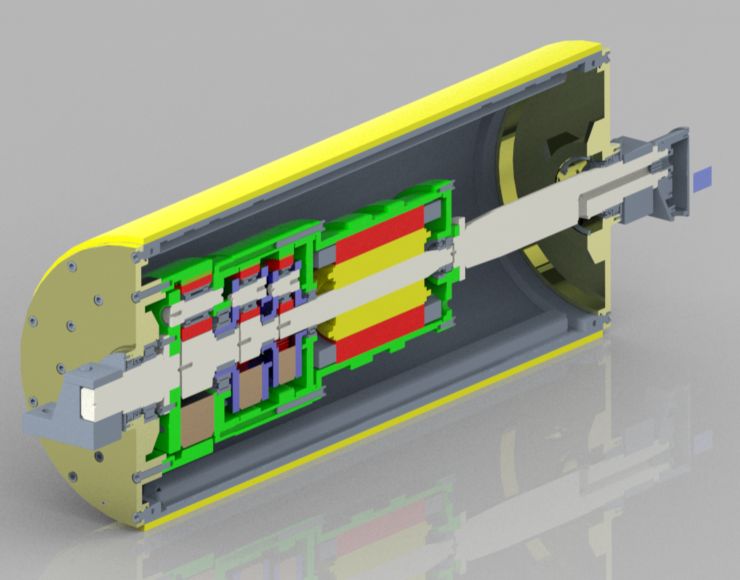 Ultra Low Speed - High Torque Drum Motor